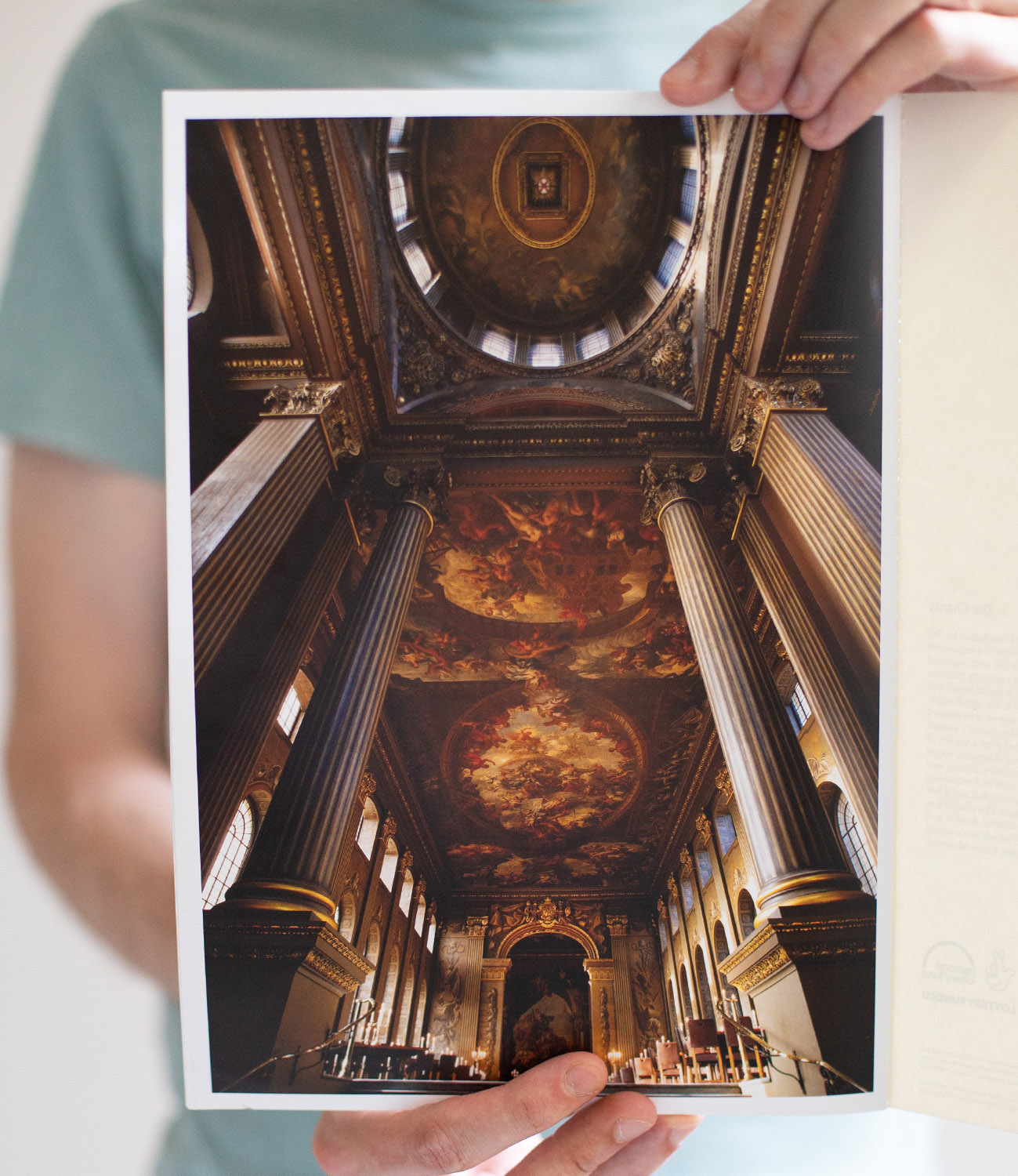 Fundraising brochure for the Painted Hall Project at the Old Royal Naval College