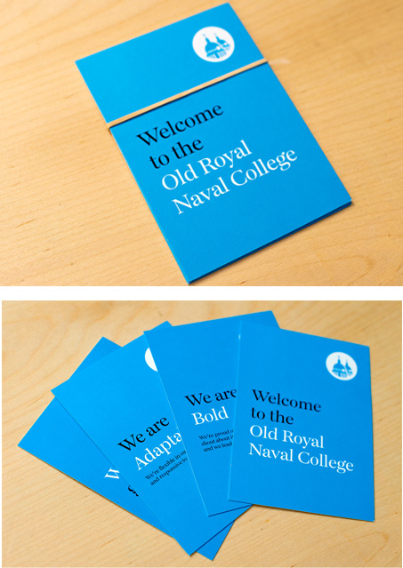 Staff brand identity cards